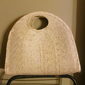 Hand made straw bags